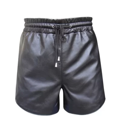 Soft Leather Shorts for Athletes, Gym and Jogging