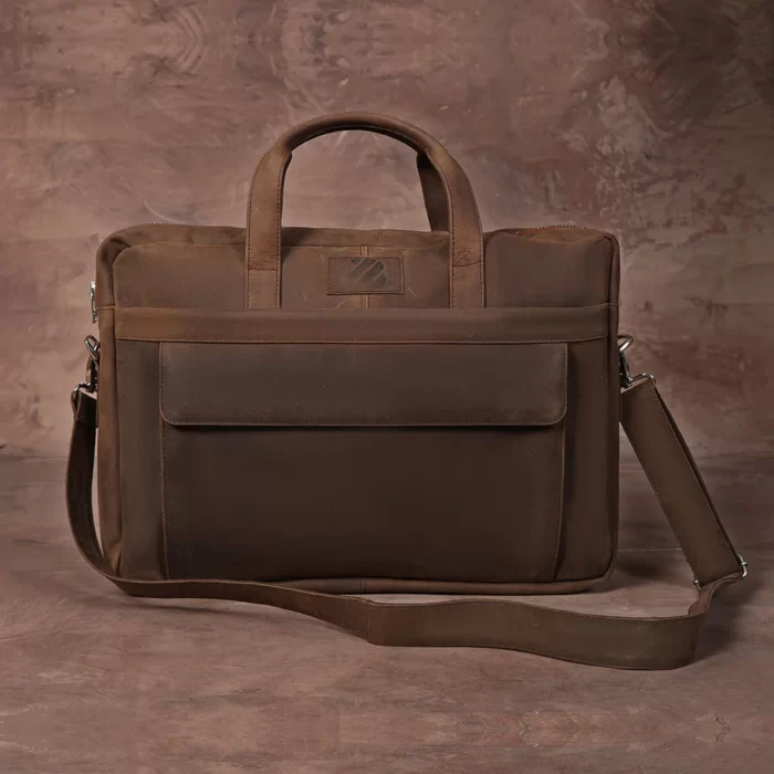 Top Quality Vintage Leather Laptop Bag for Office