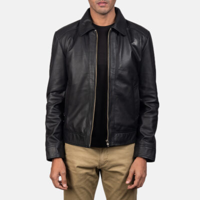 Latest Top Quality Inferno Black Leather Jacket