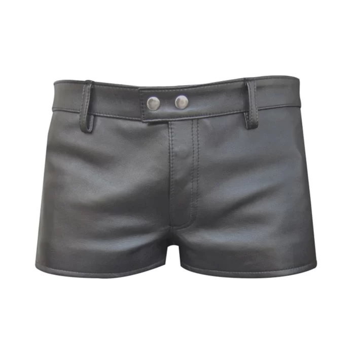 MENS Sheep Leather Shorts for Men Summer Shorts Casual Boxer Style