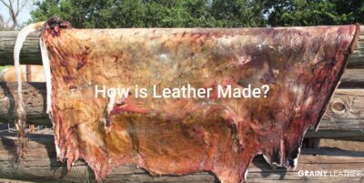 how is leather made